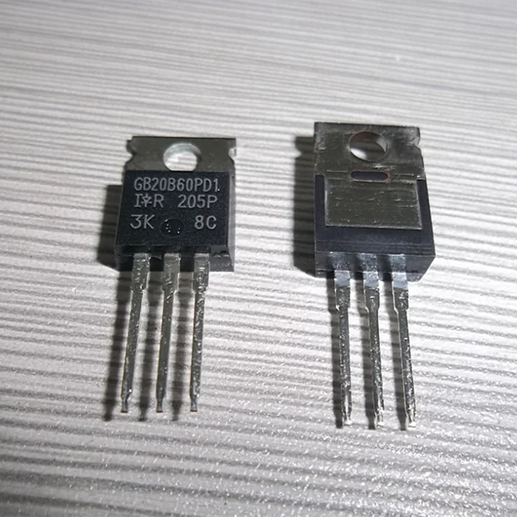 IRGB20B60PD1 TransistorIRGB20B60PD1PBF 100% NEW Original All Electronic Components IC Supplies China