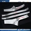 High Quality Stainless steel inside door sill plate for 2013+ SUBARU Forester inside foot step