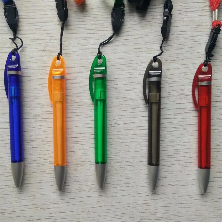 Custom Novelty Plastic Promotional Transparency Twist Ball Pen With