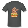 Male T SHIRT Short Sleeved Going Nowhere Sloth Eat Drinks And Hamburg Men's T Shirts Custom Work Tees