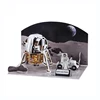 DIY Paper Jigsaw Puzzles 3D Apollo Lunar Module 3D Model Kit Space Toy Set,Build Model with Lunar Rover,Moon landing plan