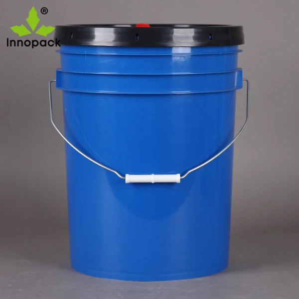 5 Gallon Hdpe Paint Plastic Bucket Chemical Oil Plastic Pail - Buy ...