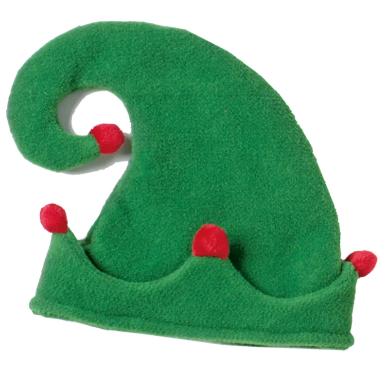 green christmas hat