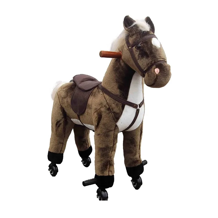 2016 Hot Sale Cute Horse Stuffed Animals Toy Plush Ride On Horse Toys
