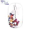 Popular paint wireless optical mouse with custom artwork design