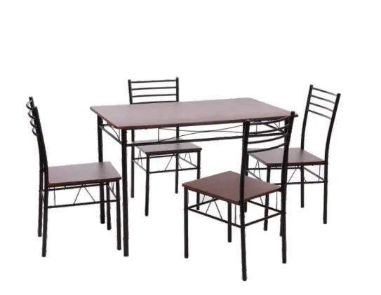 Dining Furniture Wooden Dining Table And Chairs With Bench - Buy Dining