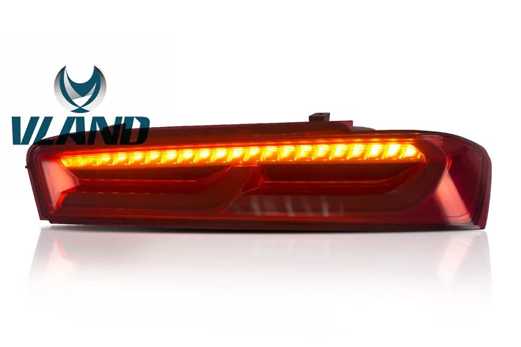 Vland Car Lamp Factory For Camaro SS 2016-2018 Full-LED Taillights With LED Sequential Turn Signals Plug And Play