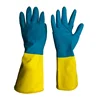 Latex Rubber Kitchen Dish Washing Gloves Bio Color Kitchen Work Gloves