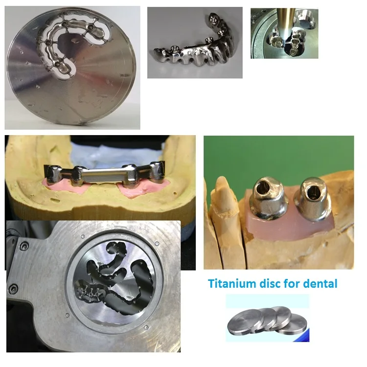Gr5 Eli high quality dental titanium block 98mm 98.5mm price