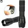 powerful direct charge usb dc rechargeable super bright strong light T6 L2 led flashlight torch with power bank multi function