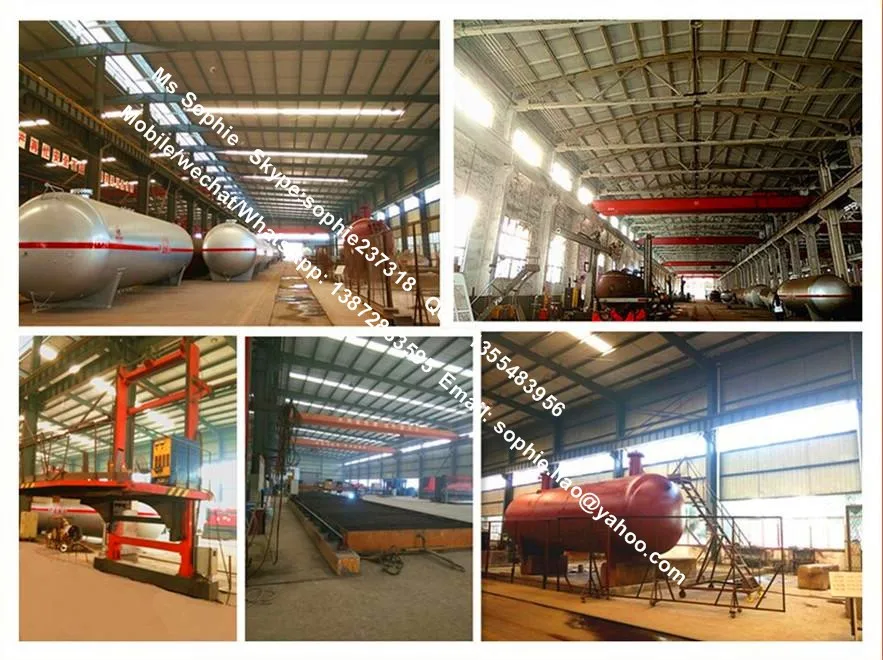 Nigeria 20metric Ton Lpg Gas Filling Plant 50000liter Lpg Skid Station