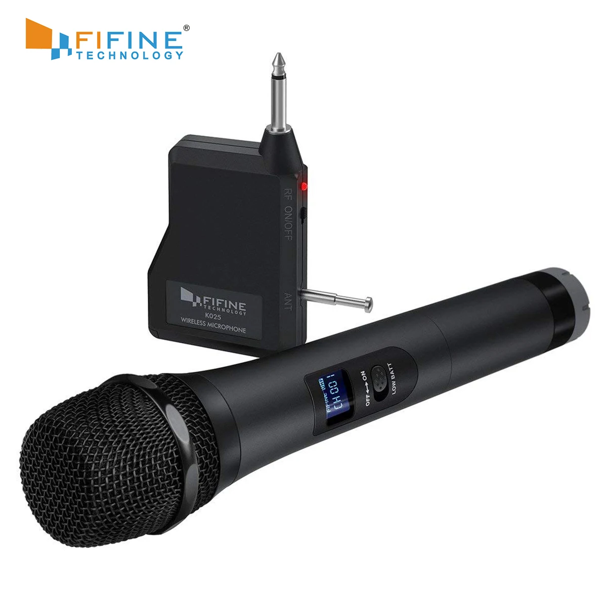 Fifine Uhf Dual Channel Wireless Handheld Microphone - Buy Home ...