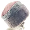 High Quality Pastel Cozy Wide Brim Faux Fur Winter Hats Caps Daily Russian Plush Hats For Ladies Women