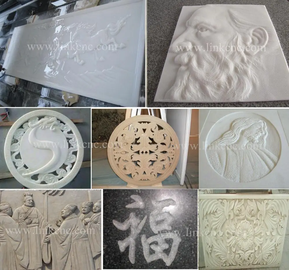 China fine STONE cnc router granite bridge saw/stone engraving machine