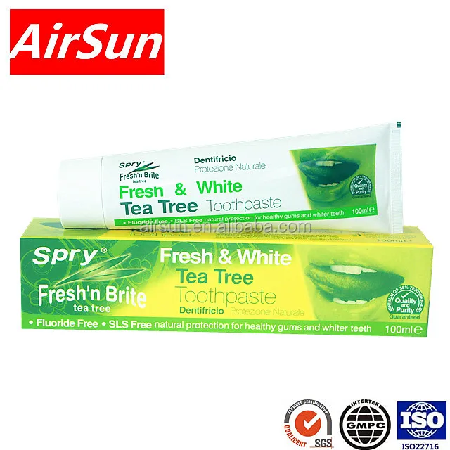 Fda Approved Natural Fresh Mint Green Gel Toothpaste Buy Gel