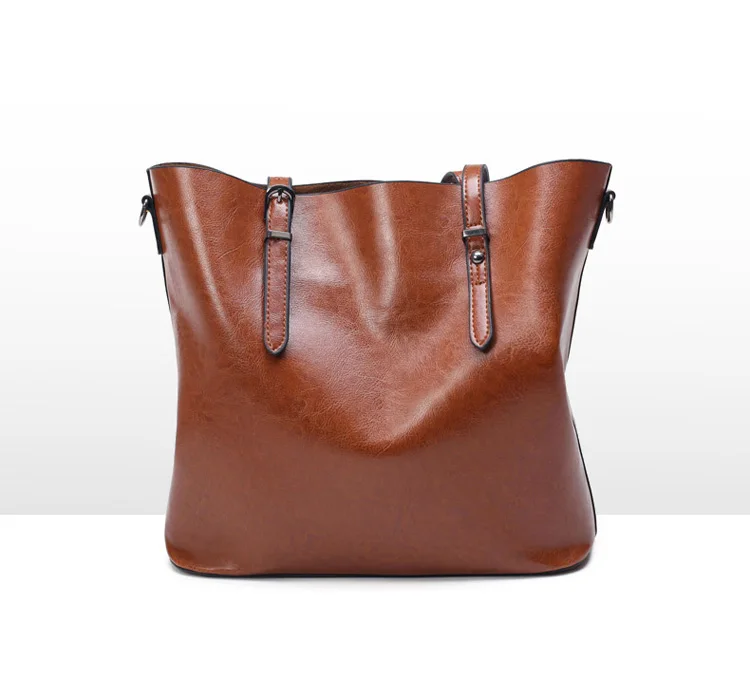 Hot sale online shopping pu leather women tote hand bag large capacity fashionable ladies shoulder bag