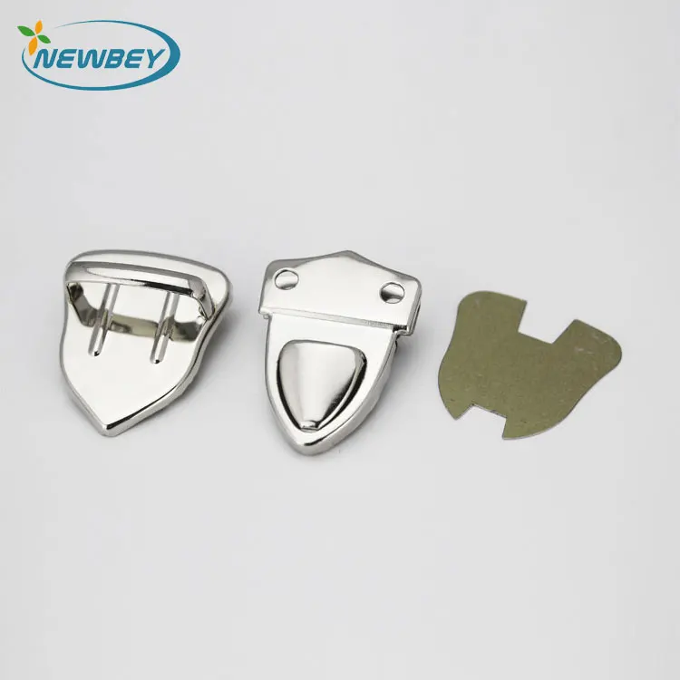 Custom Bag Accessories Hardware Chrome Mini Push Bag Lock Fastener Buy Mini Push Lock,Push