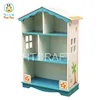 Stylish Giraffe Bookcase With Large Space For Storage, Both Wooden Dollhouse And Bookcase Use For Children