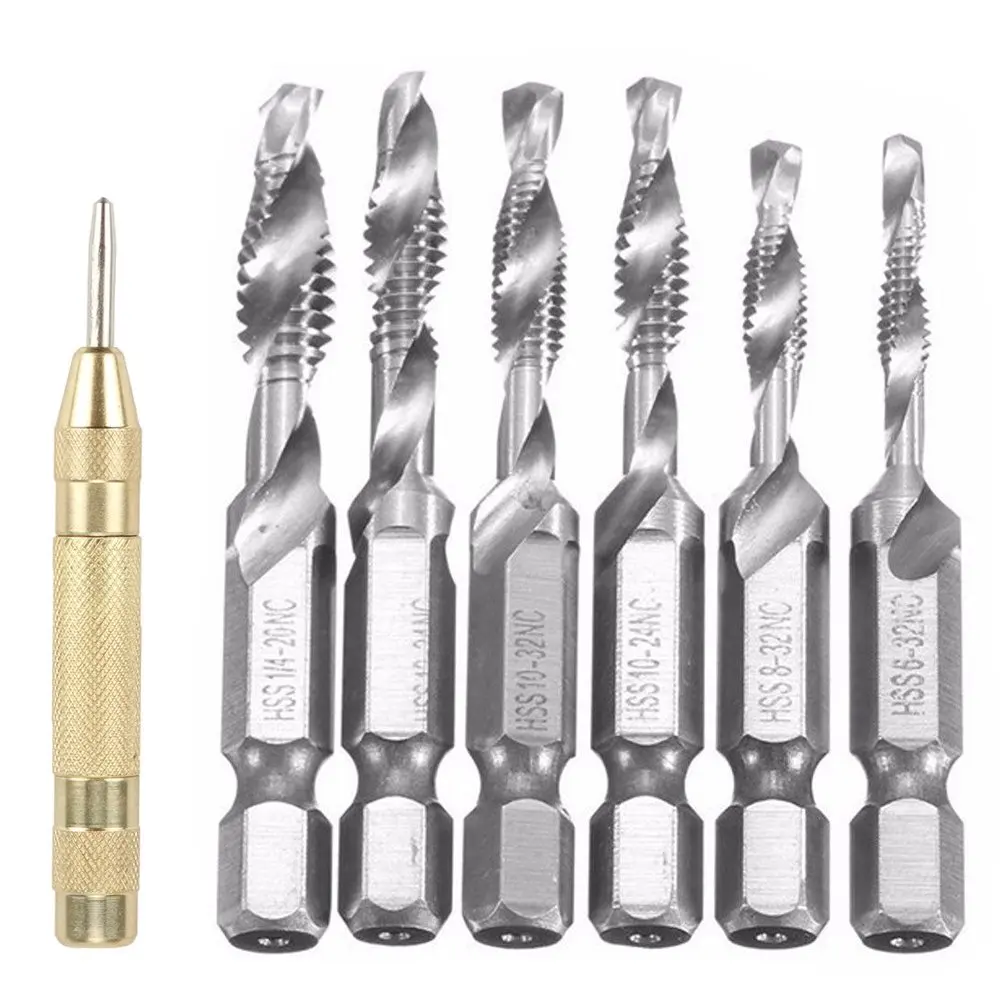 Spring Center knurl Tap Guide Tool to Align Tap for threading Lathe Mill Jig Business