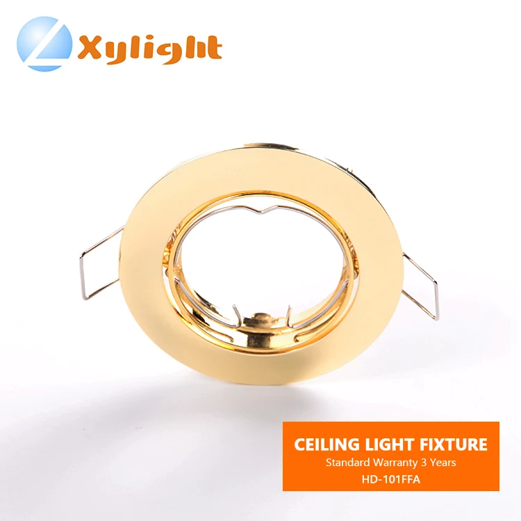 220v dimmable ip20 gold chrome recessed downlight hallway light fixtures fire rated kitchen light fixtures