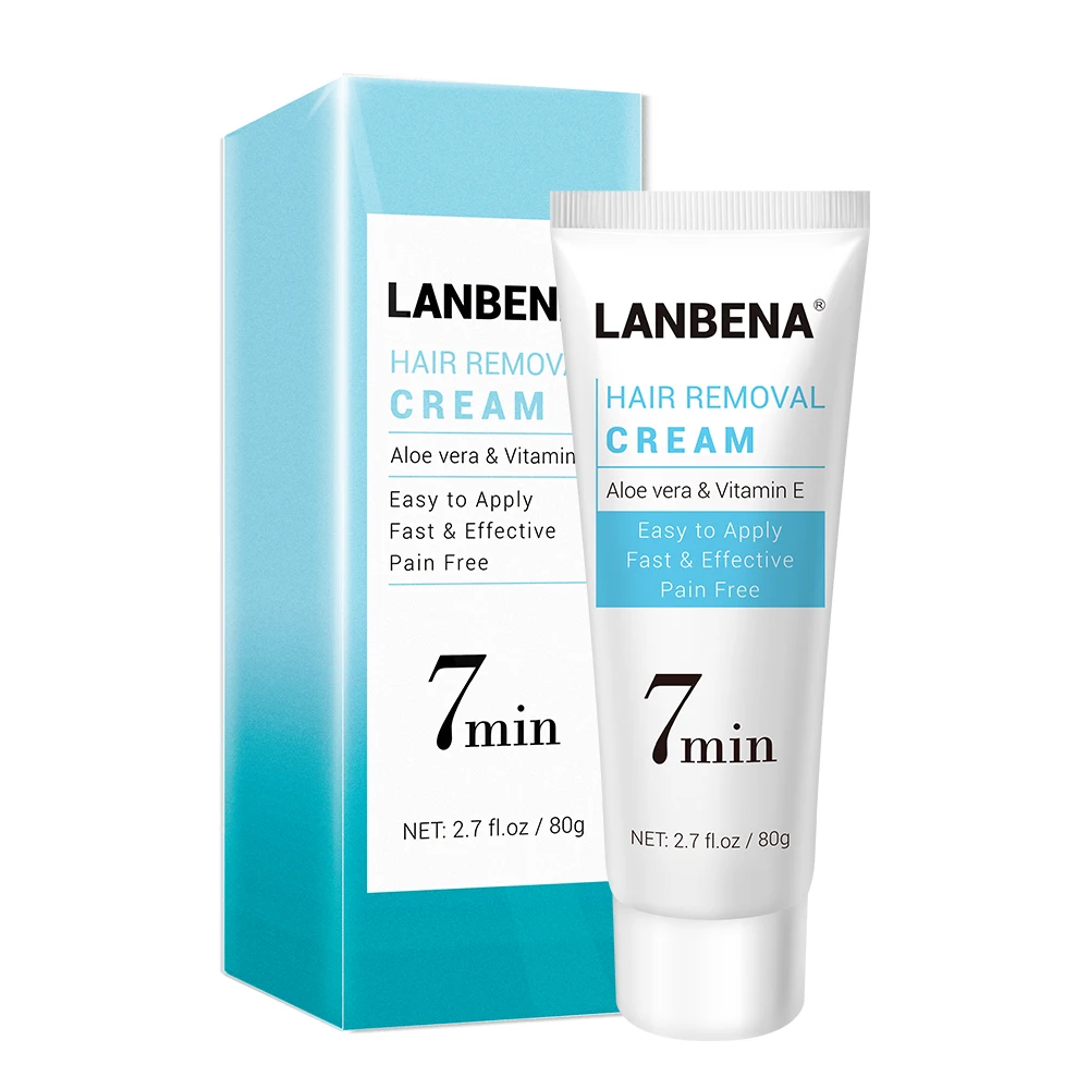 Lanbena Pain Free Body Hair Removal Cream Depilatory Epilator Cream