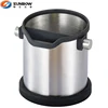 Home coffee store stainless steel coffee knock box