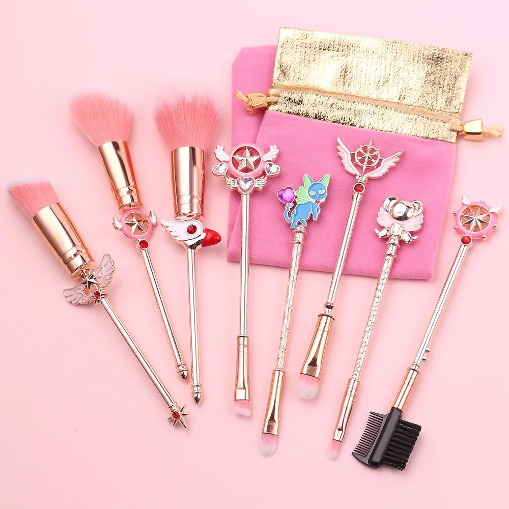 8 Pcs Sailor Moon Makeup Tool Brush Makeup Brushes Vendor Buy
