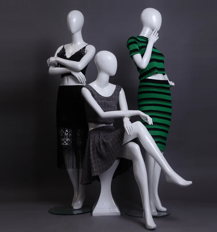 Window Display Sitting Abstract Female Mannequin - Buy Mannequin,Cheap ...