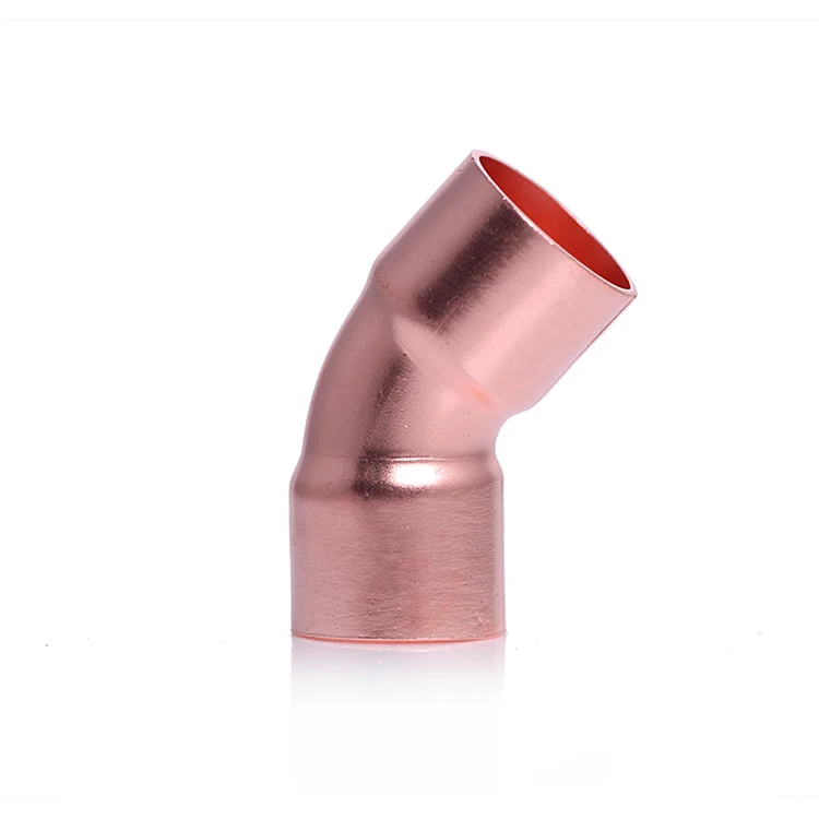 Factory Wholesale Price Pipe Pitting Air Conditioner Copper Pipe Fittings,Brass Refrigeration Copper Pipe End Feed Fittings