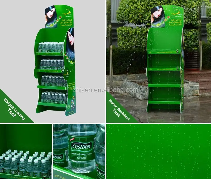 High Bearing Wight Corrugated Plastic Display Shelf Buy Corrugated
