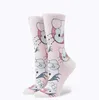 3d pattern knitted cute teen girls socks hello kitty socks cartoon character socks