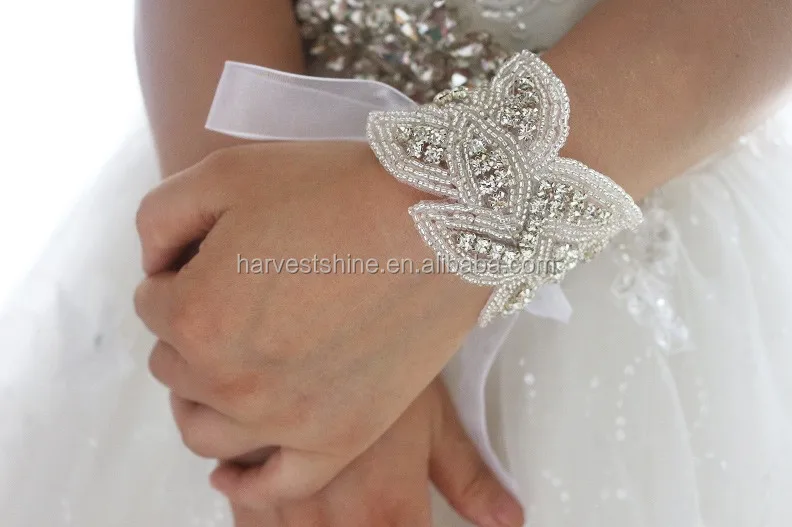 wedding wrist corsage