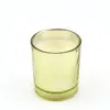 OCEANSTAR Luxury Flameless Gold Scented Paraffin Pillar Glass Candle