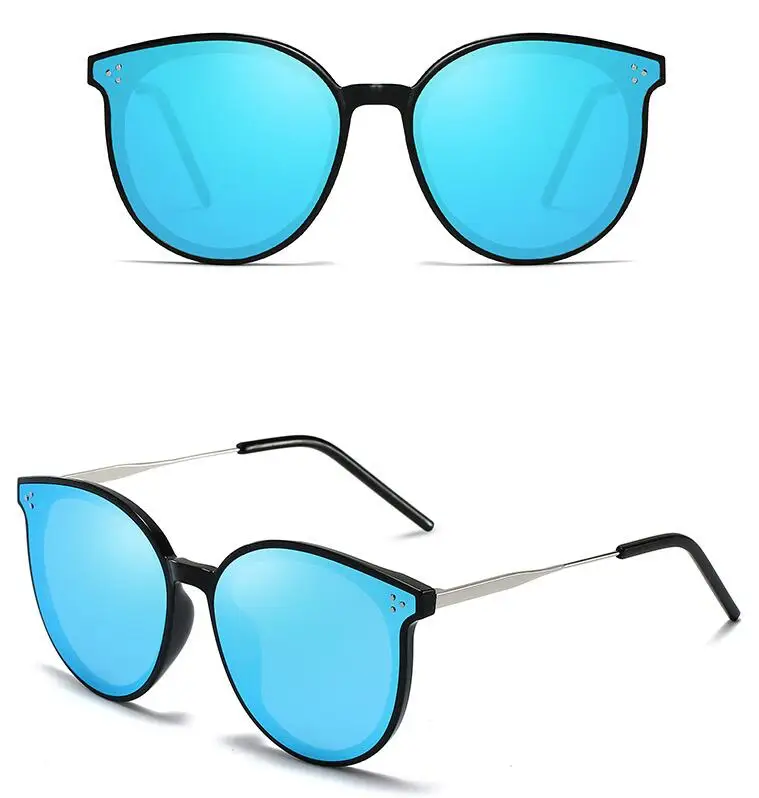 designer round frame sunglasses