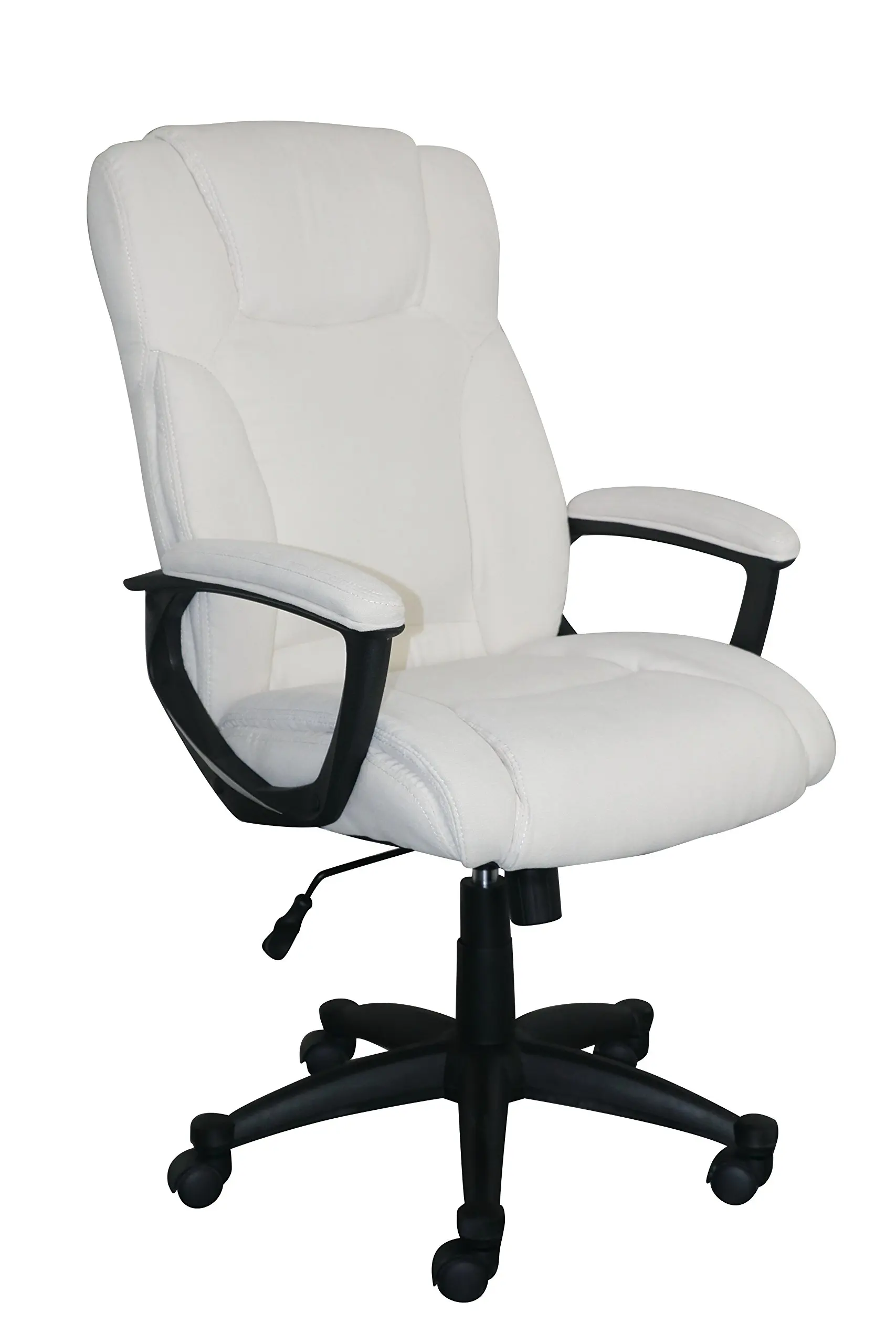 Serta Style Hannah II Office Chair, Microfiber, Ivory