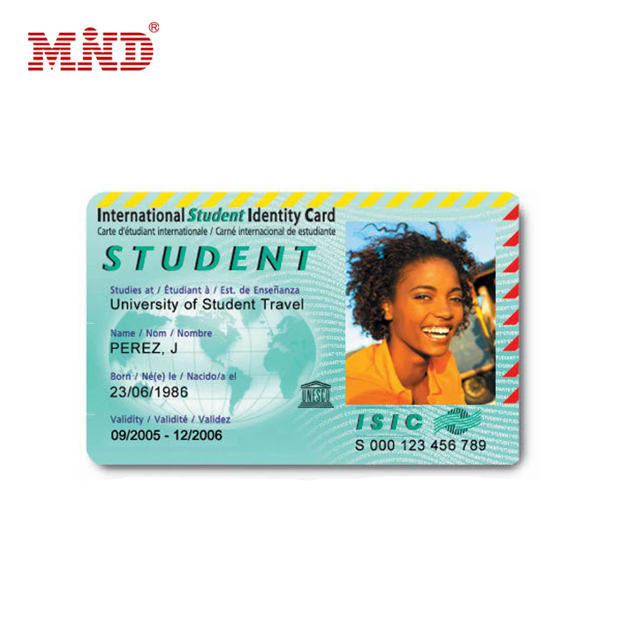Rfid Student Id Card/hosptial Id Card/employee Id Card - Buy Rfid Card,Id  Card,Rfid Access Card Product on Alibaba.com Within Isic Card Template