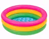 Portable Outdoor Fluorescent Three-ring PVC Inflatable Pool Baby Swimming Pool