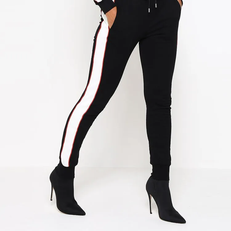 side stripe tracksuit womens