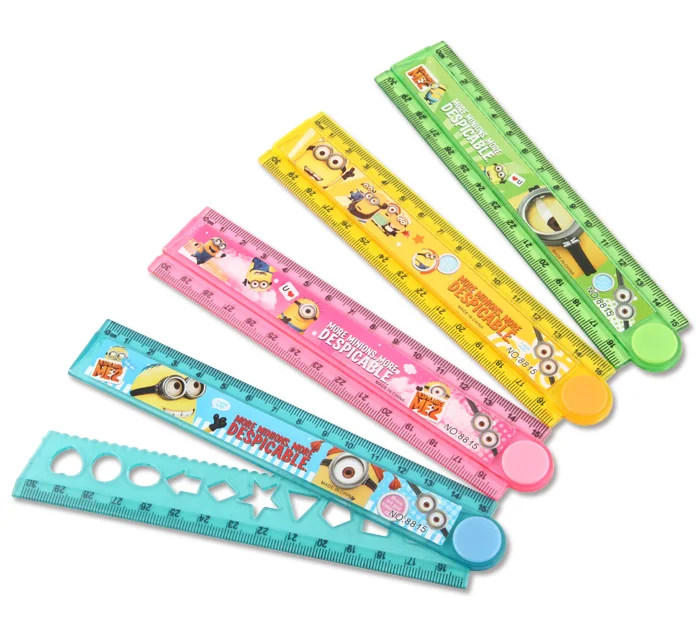 interwell la129 可折叠尺子 30厘米尺寸,便宜塑料折叠尺子