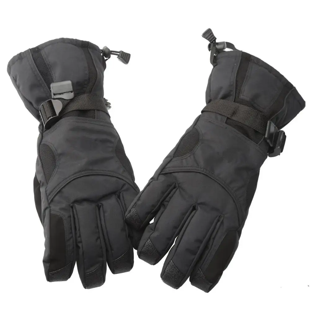 Download Custom Warm Ski Gloves With Anti-slip Pu Leather Palm Ski ...