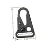 AYP Harness Military Sling Gun Metal Aluminum Swivel Hook Tactical Camping Snap Hook for Multi Use