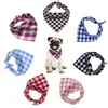 Factory Wholesale 7 Colors High Quality Custom Pattern Cotton Dog Bandana