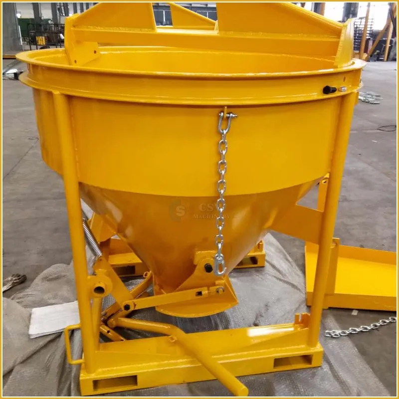 1cbm Concrete Kibble Bucket For A Trench Pipe Line Construction Job