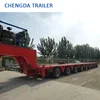 Detachable hydraulic 300 ton payload modular trailer for sale