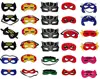 100% soft safe material Felt super heroes mask for Birthday Party Cosplay for Children Aged 3+