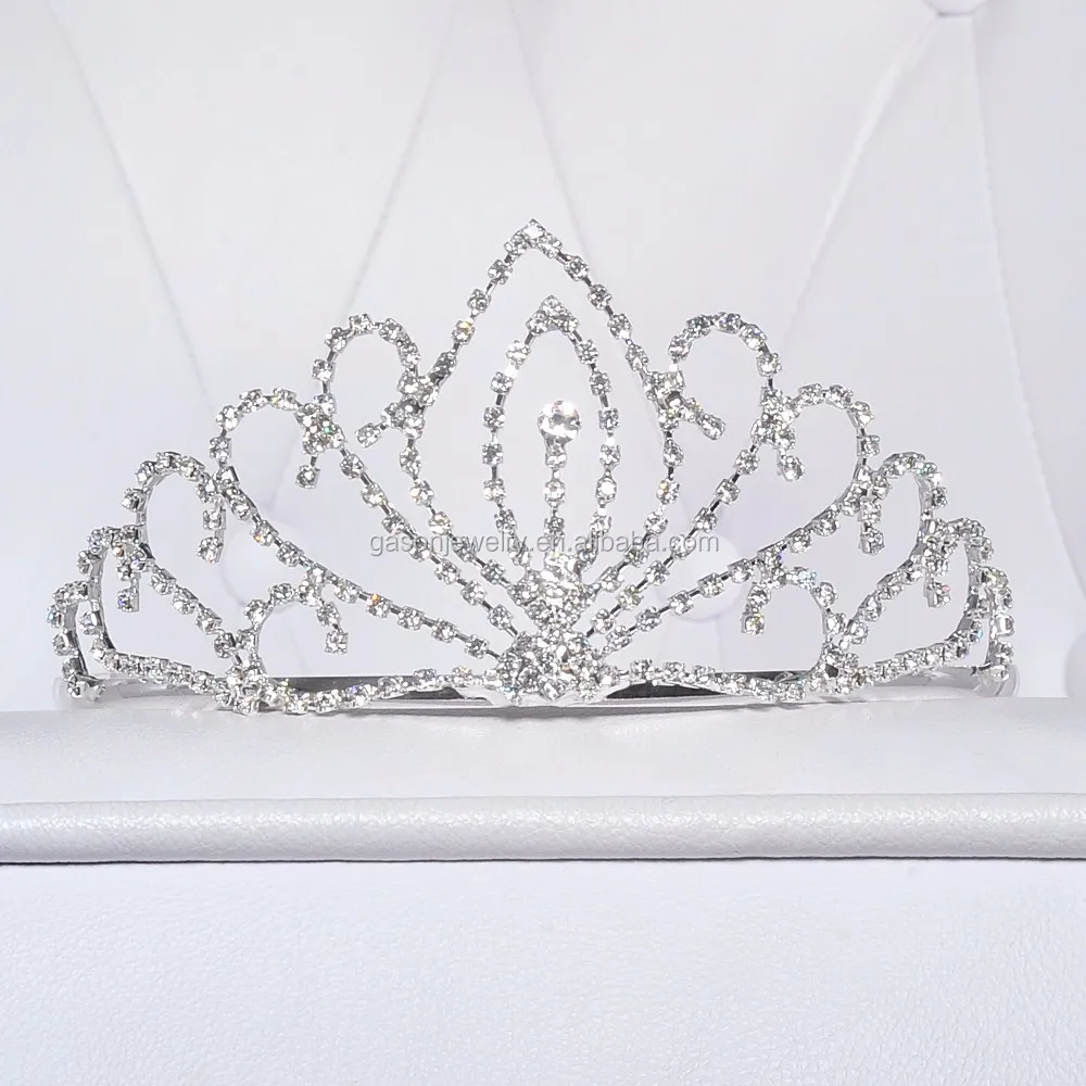 Wholesale Delicate Bridal Tiaras Bulk Princess Rhinestone Tiaras Buy