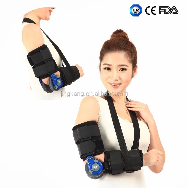 Elbow Shoulder Protector Postsurgery Hinged Elbow Support Brace