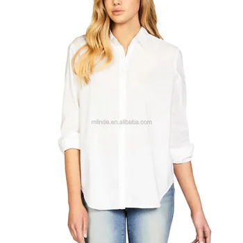 white long sleeve shirt womens formal