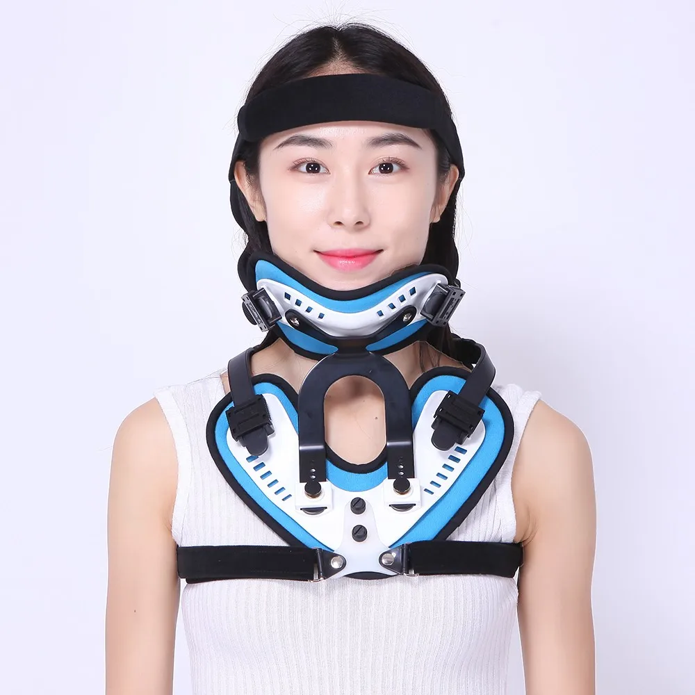High Breathable Medical Neck Collar Plastic Neck Traction Device Hard ...