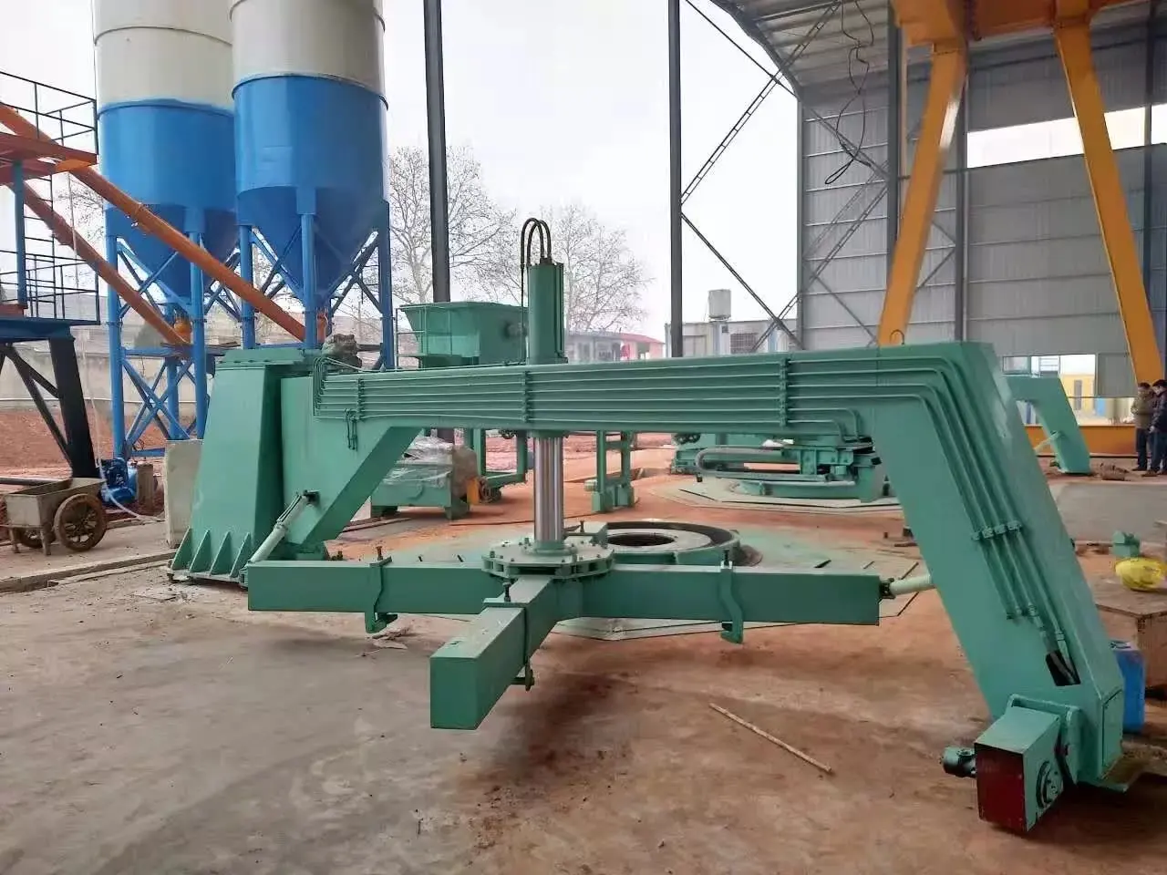 Precast Rcc Hume Reinforced Vertical Vibrating Concrete Pipe Machine